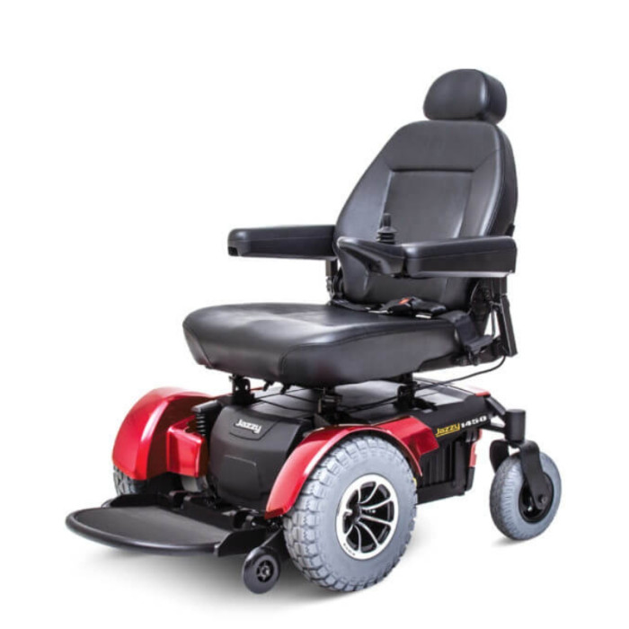 Quantum Jazzy 1450 Heavy Duty Power Wheelchair 600 lbs